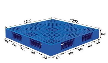 塑料托盤所能承載(zǎi)的重量超乎想象,配(pèi)合叉車使用更方便!